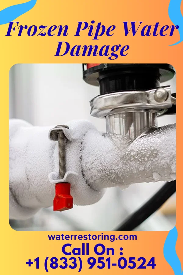 Frozen Pipe Water Damage in Bern, KS
